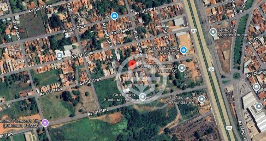 Terreno à venda, 312 m² por R$ 68.000,00 - São Francisco - Barretos/SP