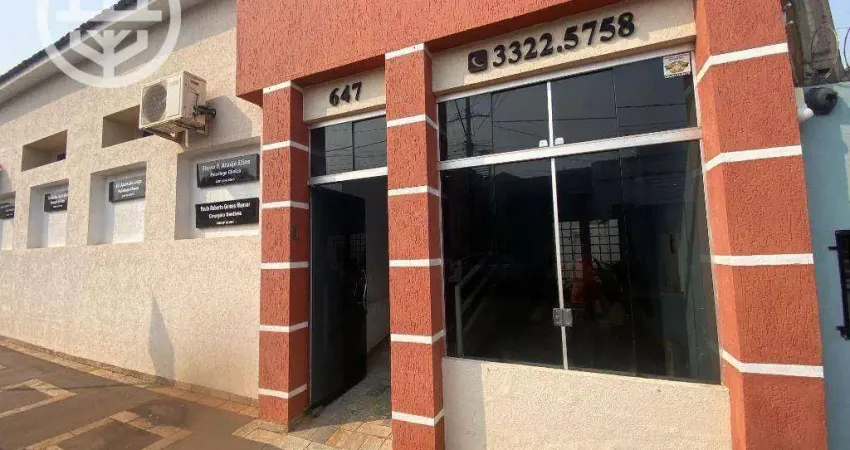 Sala para alugar, 20 m² por r$ 1.240,00/mês - centro - barretos/sp