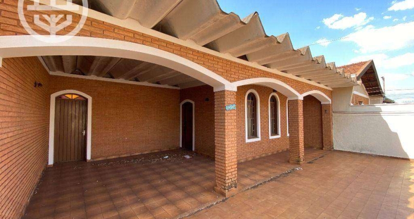 Casa com 3 dormitórios para alugar, 150 m² por R$ 1.757,14/mês - Ortega - Barretos/SP
