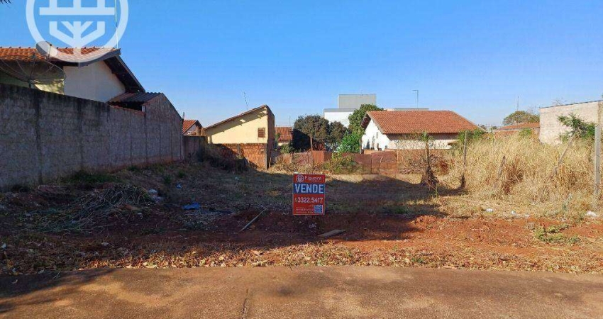 Terreno à venda, 336 m² por R$ 330.000,00 - Doutor Paulo Prata - Barretos/SP