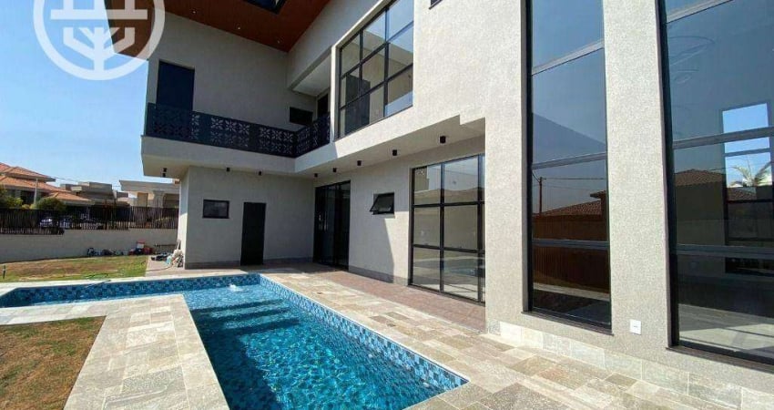Bela e moderna casa no Condomínio Jardim Botânico.