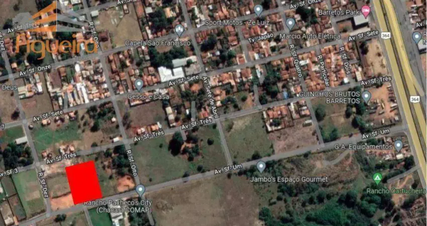 Área à venda, 3280 m² por R$ 1.640.000,00 - São Francisco - Barretos/SP