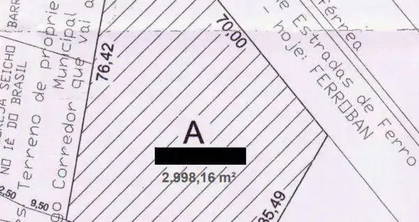 Área à venda, 3000 m² por R$ 3.000.000,00 - Distrito Industrial I - Barretos/SP