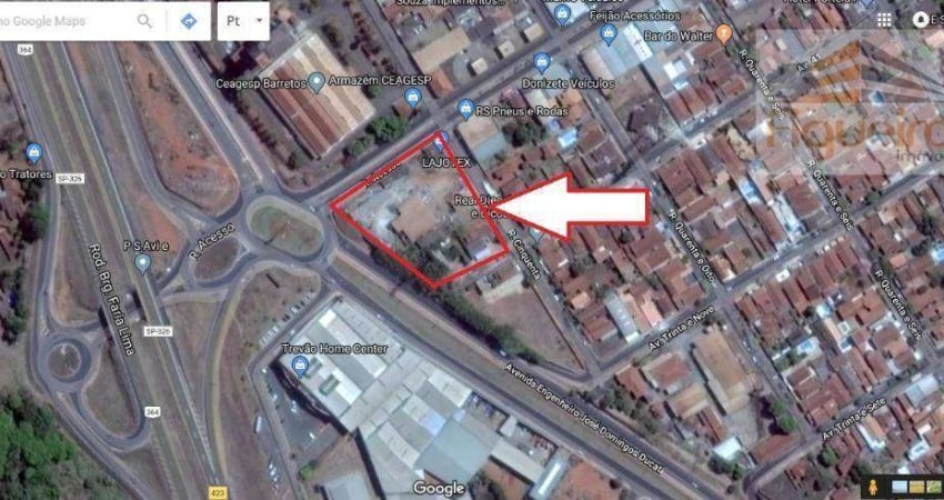 Terreno comercial à venda no Centro, Barretos 