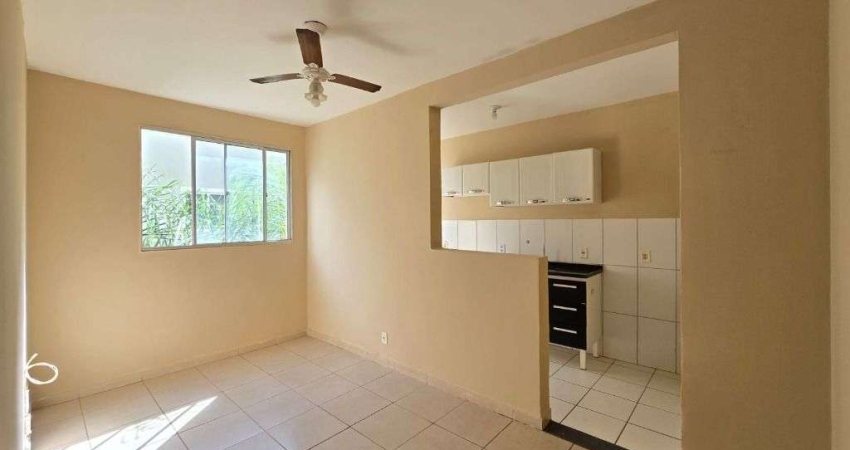 Apartamento com 2 dormitórios à venda, 46 m² por R$ 135.000,00 - Cristiano de Carvalho - Barretos/SP
