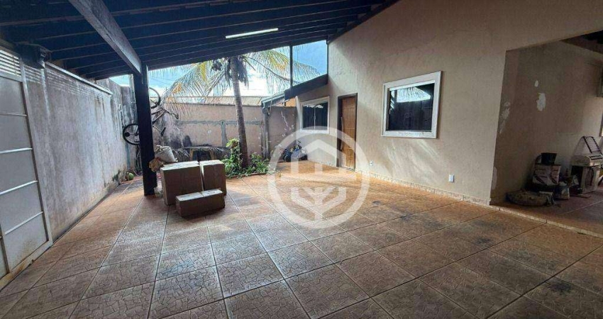 Casa com 2 dormitórios para alugar, 150 m² por R$ 2.190,00/mês - Cristiano de Carvalho - Barretos/SP