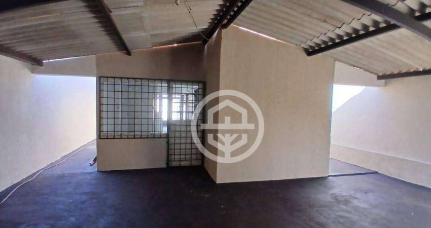 Casa com 2 dormitórios para alugar, 120 m² por R$ 1.100,00/mês - Lêda Amendola - Barretos/SP
