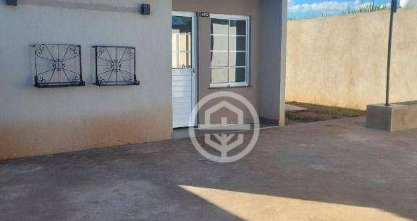 Casa com 2 dormitórios para alugar, 43 m² por R$ 850,00/mês - Vida Nova - Barretos/SP