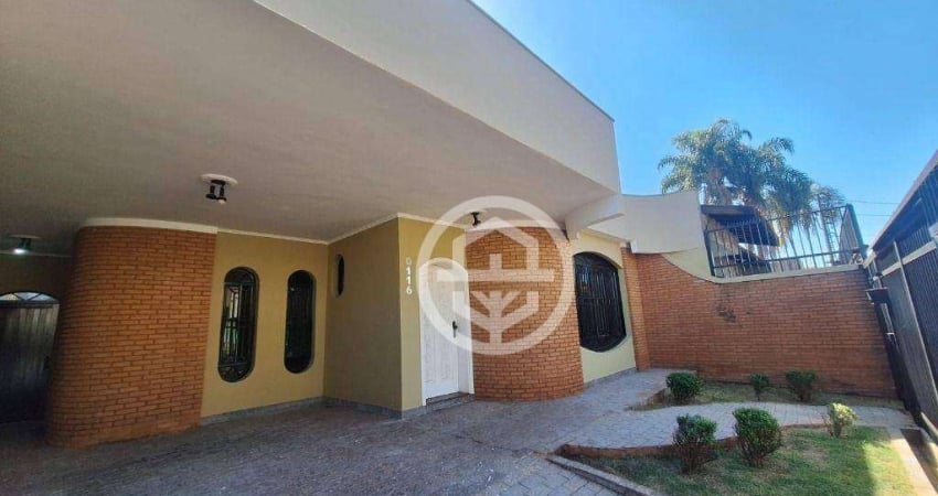 Casa com 3 dormitórios para alugar, 191 m² por R$ 3.760,00/mês - Centro - Barretos/SP