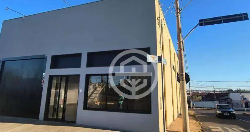 Salão para alugar, 350 m² por r$ 8.000,00/mês - exposição - barretos/sp