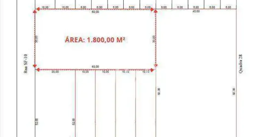Área à venda, 1800 m² por r$ 500.000,00 - são francisco - barretos/sp