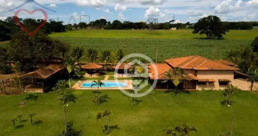 Chácara com 4 dormitórios à venda, 6000 m² por r$ 2.500.000,00 - parque do peão boiadeiro - barretos/sp
