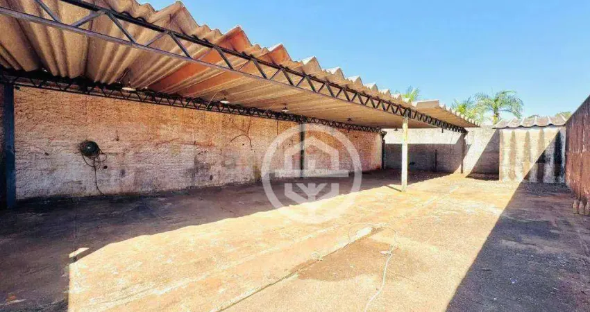 Barracão para alugar, 142 m² por r$ 1.650,00/mês - pimenta - barretos/sp