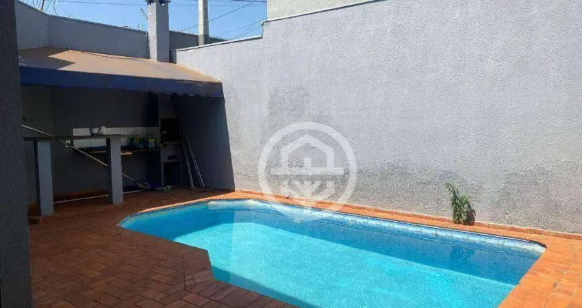 Casa com 3 dormitórios para alugar, 180 m² por r$ 2.500,00/mês - jardim ramos - barretos/sp