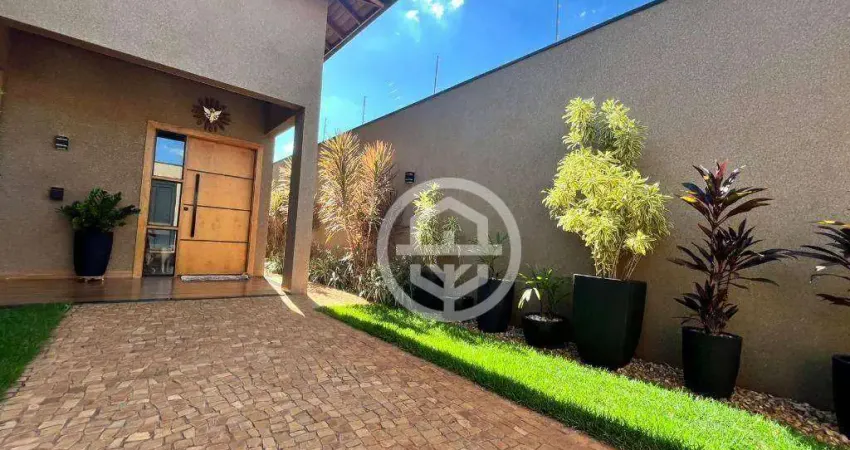 Casa com 3 dormitórios à venda, 268 m² por r$ 2.000.000,00 - jockey club - barretos/sp