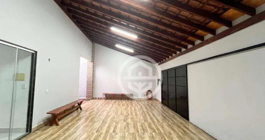 Casa com 3 dormitórios, 80 m² - venda por r$ 350.000,00 ou aluguel por r$ 2.100,00/mês - vida nova - barretos/sp