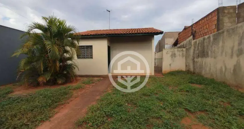 Casa com 2 dormitórios, 46 m² - venda por r$ 200.000,00 ou aluguel por r$ 1.200,00/mês - residencial ide daher - barretos/sp