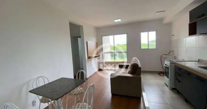 Apartamento com 2 dormitórios, 52 m² - venda por R$ 370.000,00 ou aluguel por R$ 3.079,36/mês - Nova América - Barretos/SP