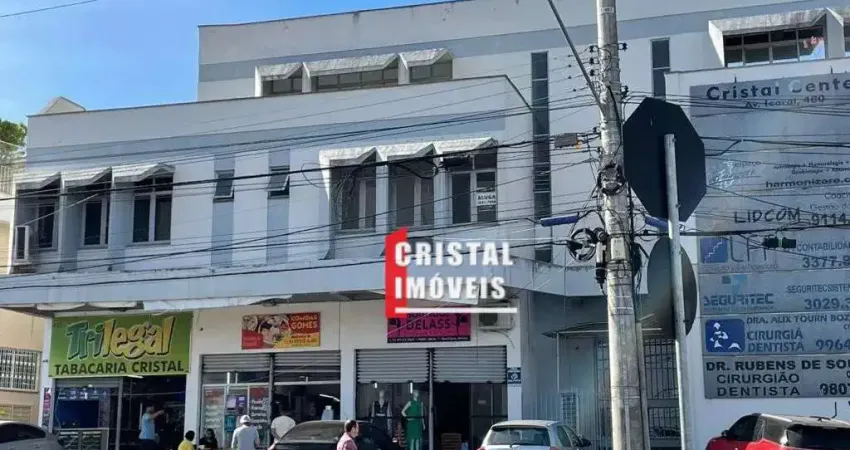 Sala comercial com 97m² privativa  para venda no Cristal - CV424257