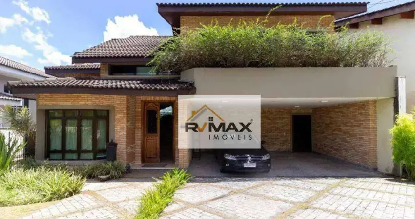 Sobrado à venda, 484 m² por r$ 4.500.000,00 - residencial onze (alphaville) - santana de parnaíba/sp
