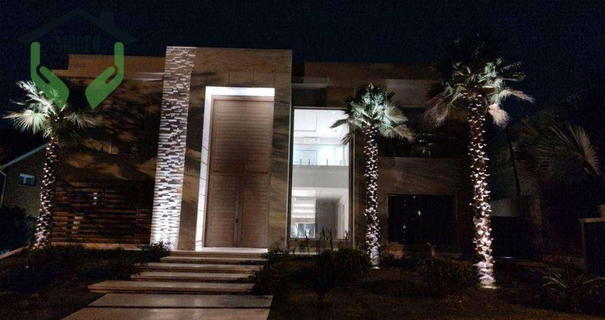 Suntuosa Residência Alto Padrão, com 5 suítes à venda, 1030 m² por R$ 16.000.000 - Alphaville - Barueri/SP
