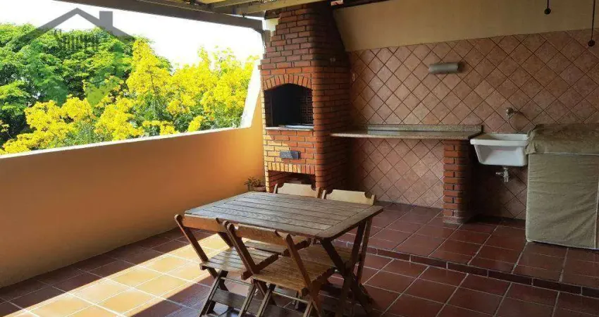 Cobertura com 3 dormitórios à venda, 100 m² por r$ 550.000,00 - jardim bonfiglioli - são paulo/sp