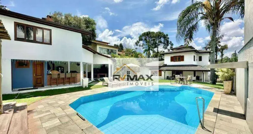 Sobrado com 5 dormitórios, 725 m² - venda por R$ 2.900.000,00 ou aluguel por R$ 14.978,10/mês - Granja Viana II - Cotia/SP