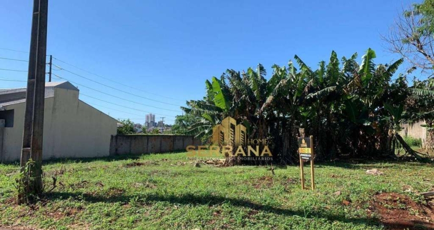 Terreno à venda, 837 m² por R$ 720.000,00 - Jardim Guarapuava I - Foz do Iguaçu/PR