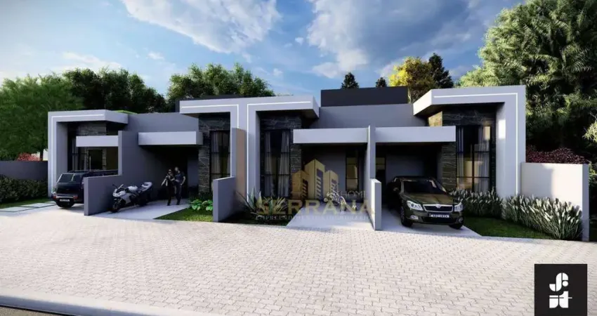 Casa com 2 dormitórios à venda, 65 m² por r$ 350.000,00 - morumbi ii - foz do iguaçu/pr