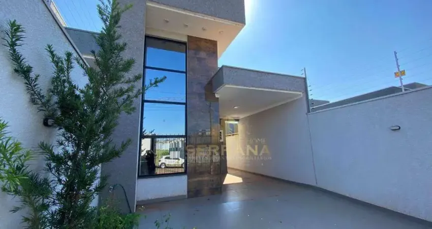 Casa com 3 dormitórios à venda, loteamento villa floratta - foz do iguaçu/pr