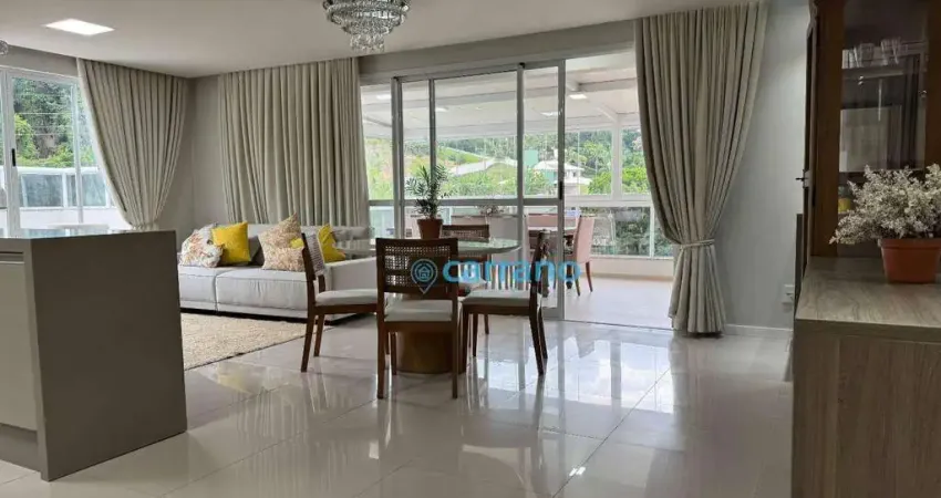 Cobertura MOBILIADA E DECORADA 3 dormitórios para alugar, 203 m² por R$ 9.000/mês - Córrego Grande - Florianópolis/SC