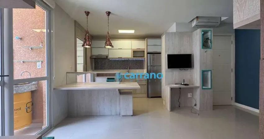 Apartamento mobiliado, 2 dormitórios(1 suíte) para alugar, 61 m² por r$ 5.325/mês - agronômica - florianópolis/sc