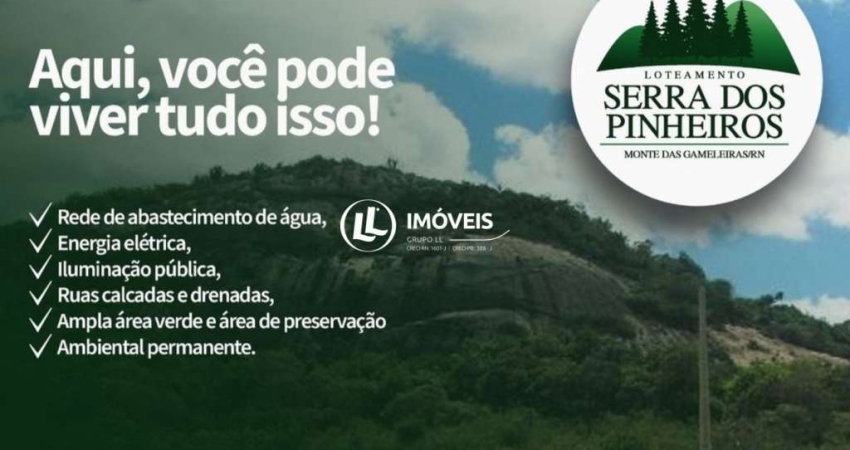 Terreno a venda em Monte das gameleiras Loteamento Serra dos Pinheiros