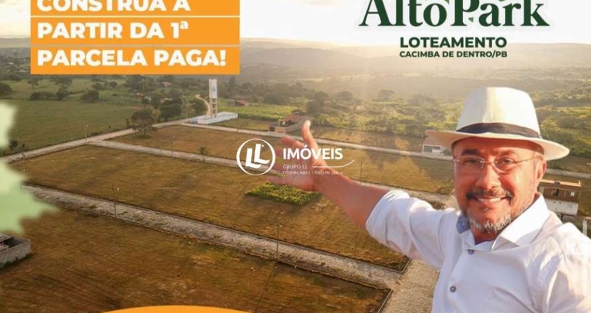 Terreno a venda em Cacimba de Dentro Loteamento Alto Park PB