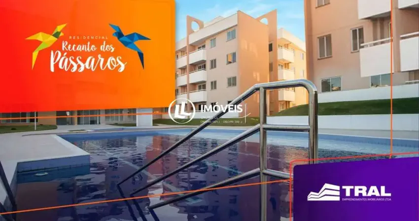 Apartamento Novo Condomínio Recanto dos Passaros em Nova Parnamirim