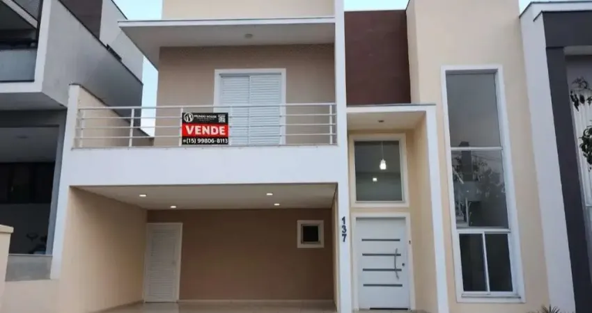Casa em condomínio fechado com 3 quartos à venda na Avenida Elias Maluf, 3305, Wanel Ville, Sorocaba