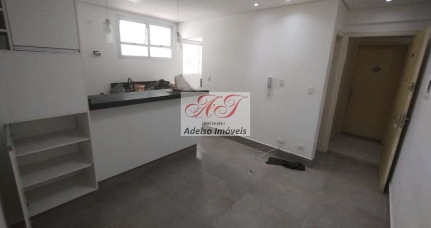 Apartamento com 1 quarto para alugar no Embaré, Santos 