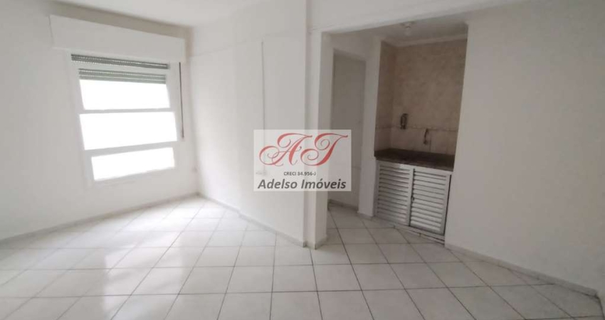 Aluguel de Apartamento Moderno na Aparecida - Santos-SP: 1 quarto, 1 banheiro, garagem e 22m² de conforto!