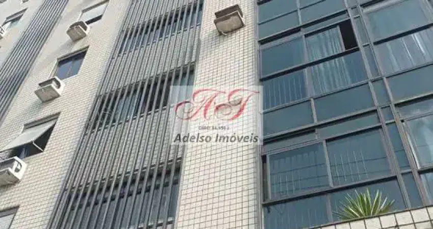 Apartamento à venda no Centro de São Vicente-SP: 1 quarto, 1 sala, 1 vaga de garagem e 42m² de área.