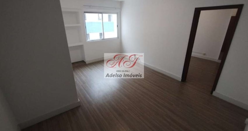 Imperdível: Apartamento para locação no Embaré, Santos-SP! 1 quarto, 1 sala, 1 banheiro, 55m² de puro conforto!