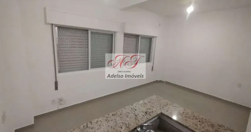 Apartamento para locação no Boqueirão, Santos-SP: 1 quarto, 1 banheiro, 30m² de área. Agende sua visita!