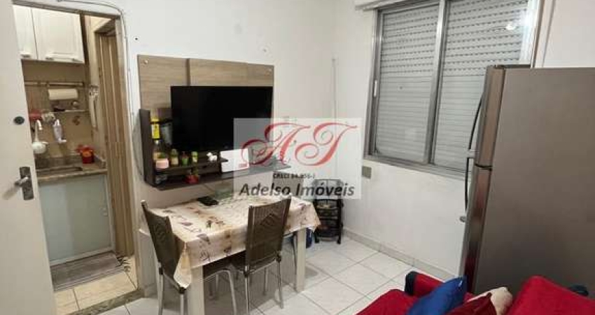 Apartamento à venda no Embaré - Santos-SP: 1 quarto, 1 banheiro, 1 vaga, 32m² de área. Aproveite esta oportunidade!