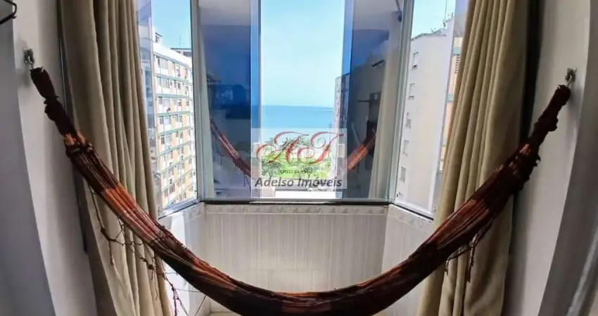 Apartamento à venda em santos-sp, no bairro embaré, com 1 quarto, 1 banheiro, 1 vaga de garagem e 35m² de área.