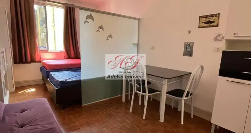 Excelente oportunidade: apartamento à venda no centro de são vicente-sp, 1 quarto, 1 banheiro, 40m² de área!