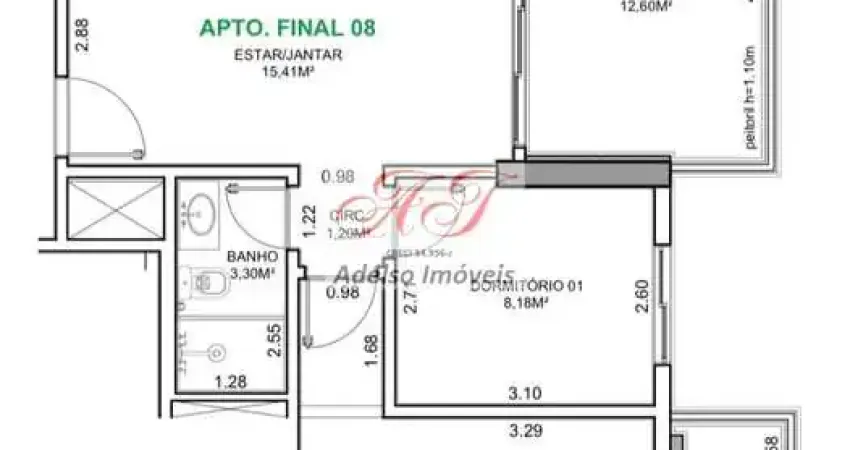 Apartamento à venda em santos-sp: 2 quartos, 1 sala, 2 banheiros, 2 vagas de garagem e 82,00m² de pura elegância!
