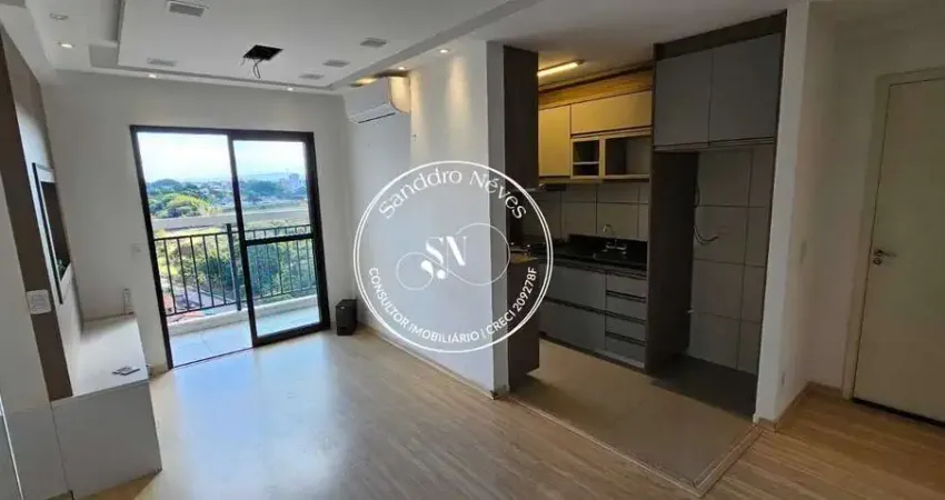 Apartamento locação – 56m| Semi mobiliado |2 dorm. 1 Suite | R$ 2.900 pcte - JR 1 Campolim