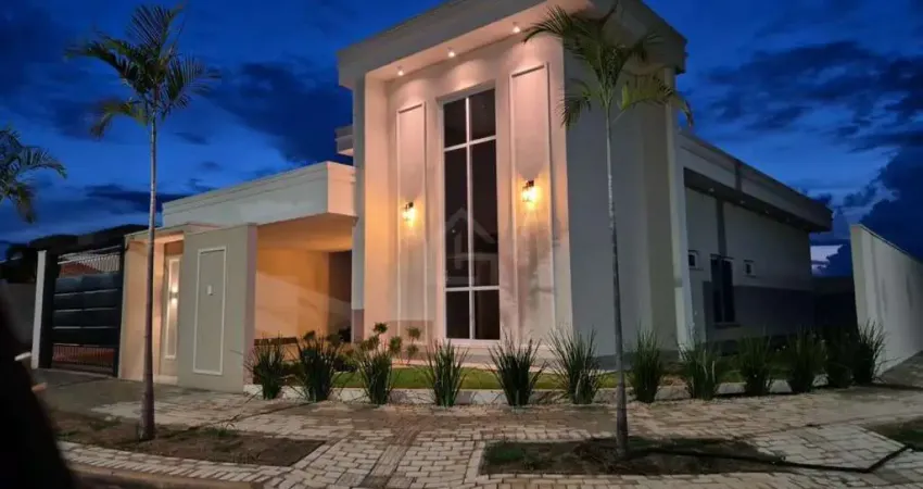 Casa térrea de esquina com 3 suítes, no bairro aquarela - sinop-mt