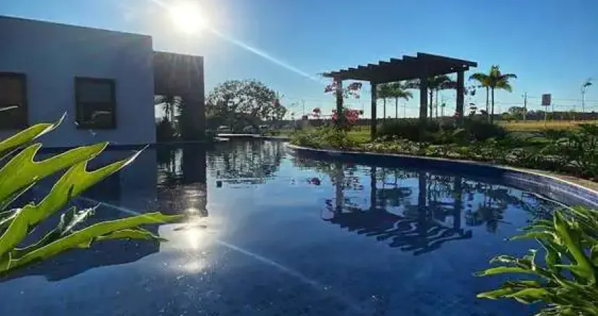 Terreno com 491 m², condomínio florença, chapéu do sol, várzea grande/mt.