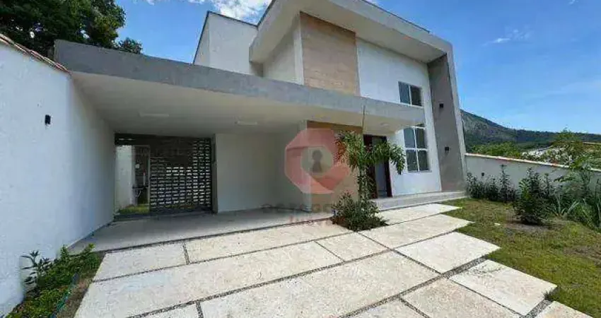 Casa com 3 dormitórios à venda, 160 m² por r$ 799.000,00 - bosque fundo - maricá/rj