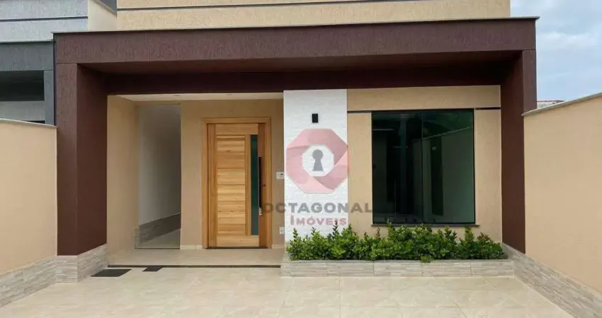 Casa com 3 dormitórios à venda, 120 m² por R$ 695.000,00 - Jardim Atlântico Central (Itaipuaçu) - Maricá/RJ